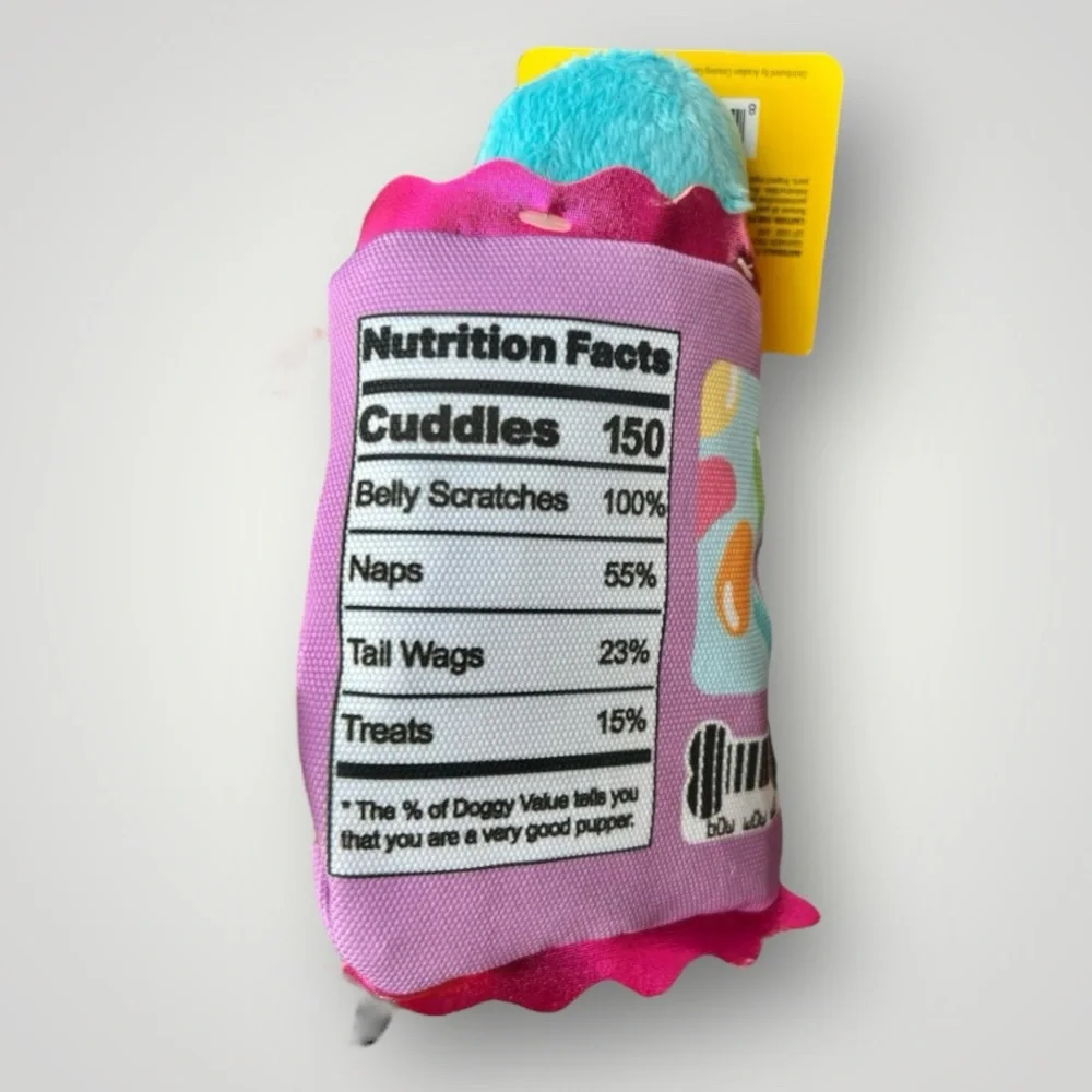 Woof & Whiskers Easter Jelly Beans Separable Dog Toy Plush New - Picture 8 of 14